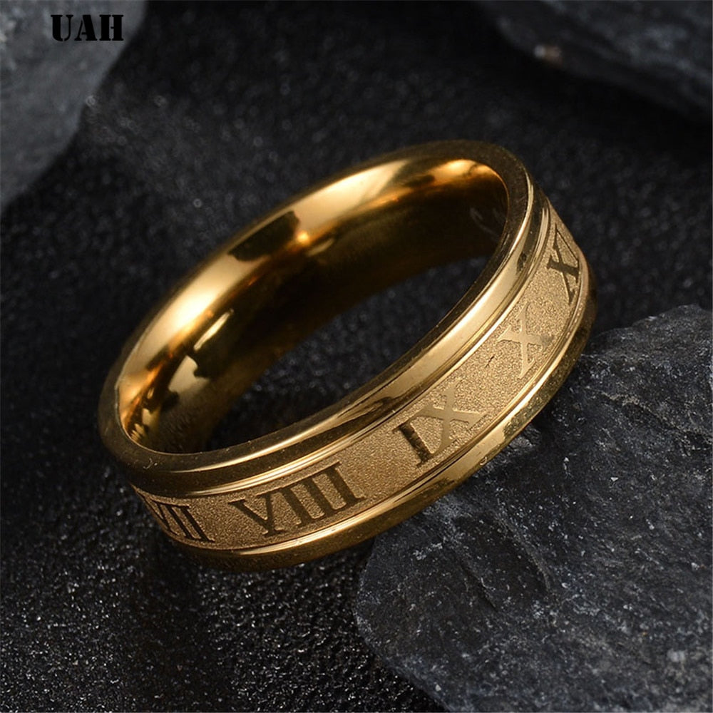 Stainless Steel Wedding Band