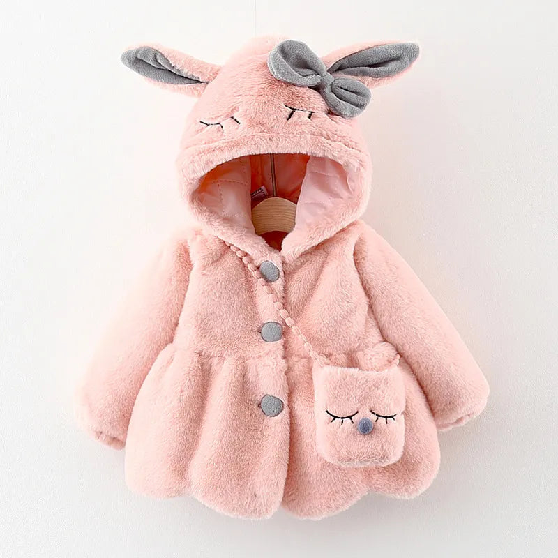 Baby Girl  Rabbit Ears Jacket