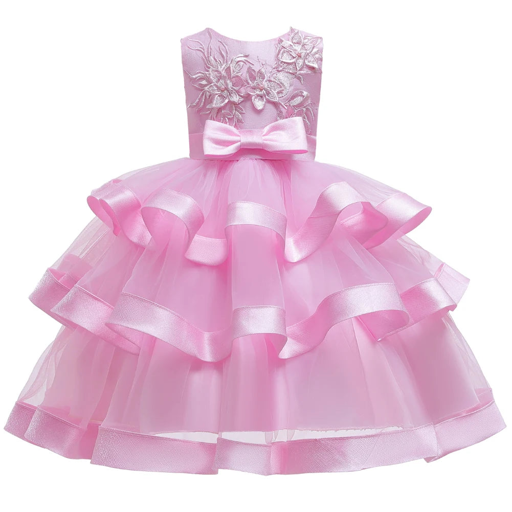 Kids Elegant Pearl Dress