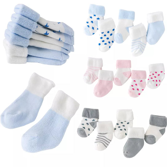 5Pair/lot baby socks