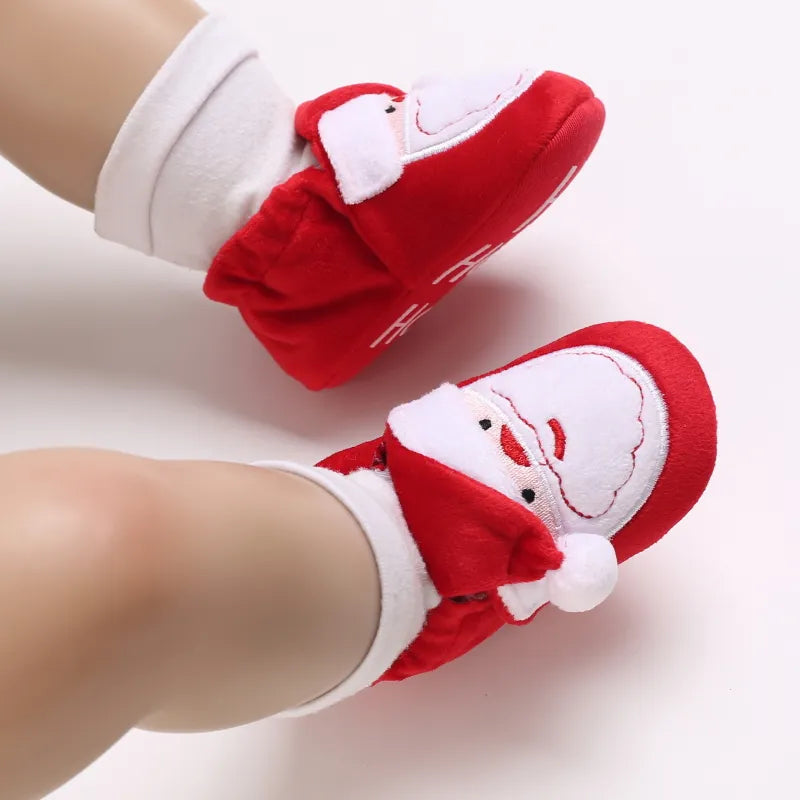 Christmas Warm Baby Toddler First Walkers