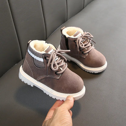 Leather Soft Antislip Children Shoes