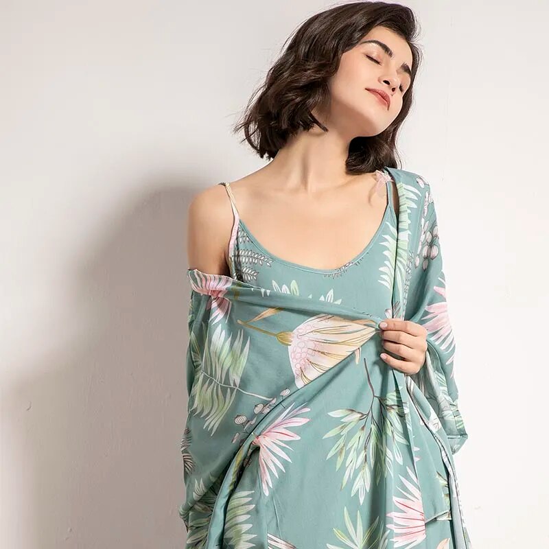 Sunflower Printed Sleepwear