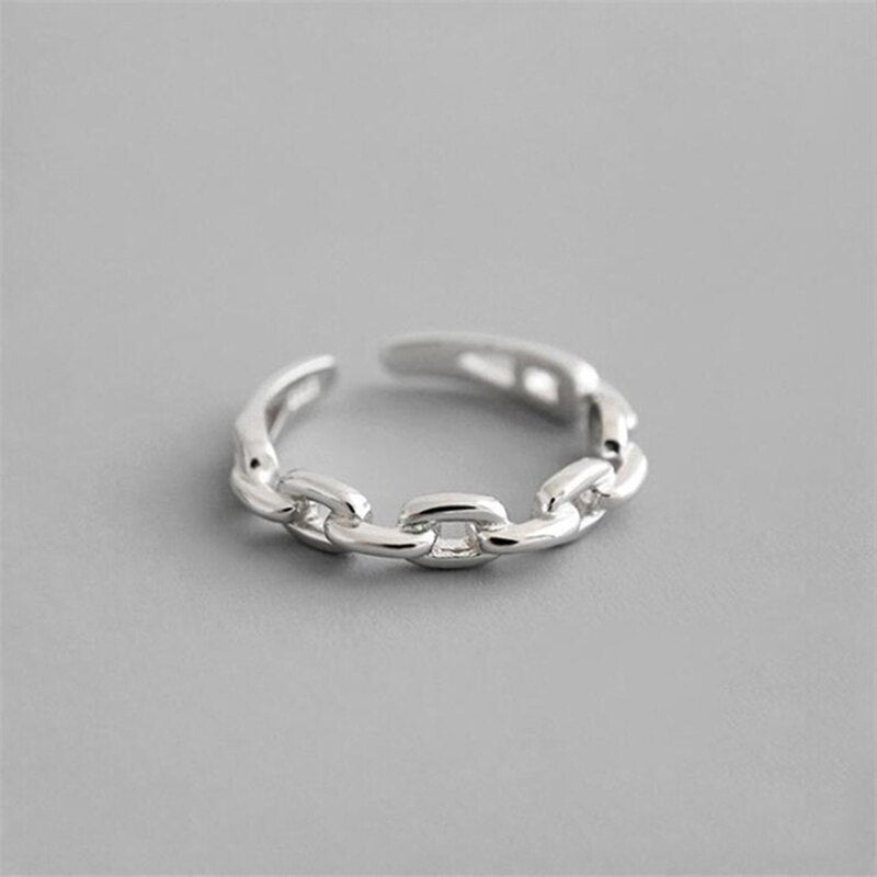 Smile Cry Face Heart Geometric Irregular Ring