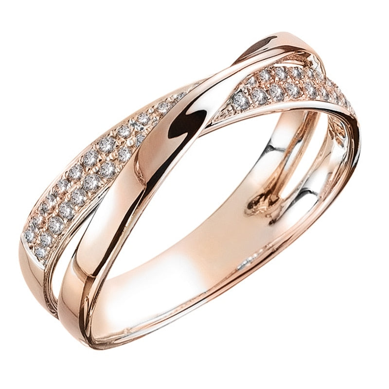 X Shape Cross Ring