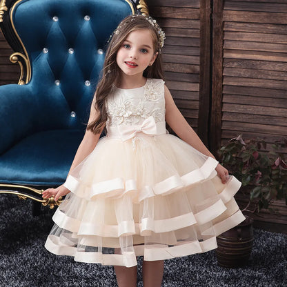 Kids Elegant Pearl Dress