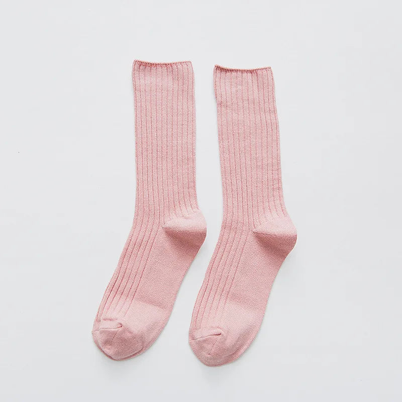 1 Pair Retro  Cotton Loose Socks