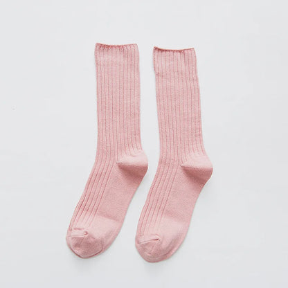 1 Pair Retro  Cotton Loose Socks