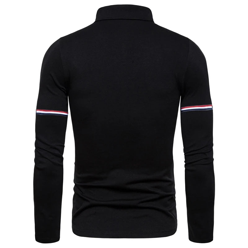 Men's Long Sleeve POLO Shirt