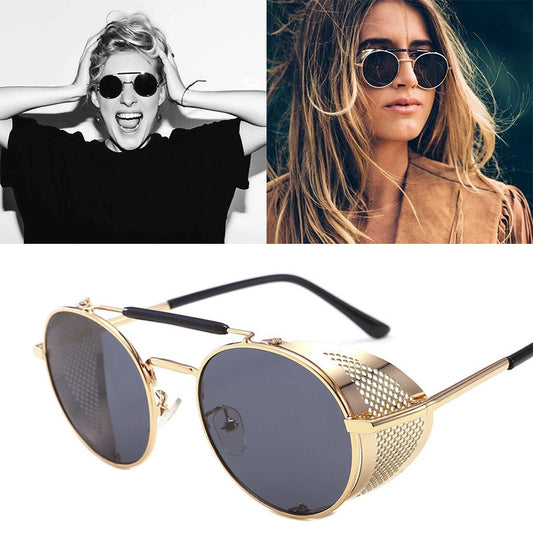 Round Steampunk Sunglasses