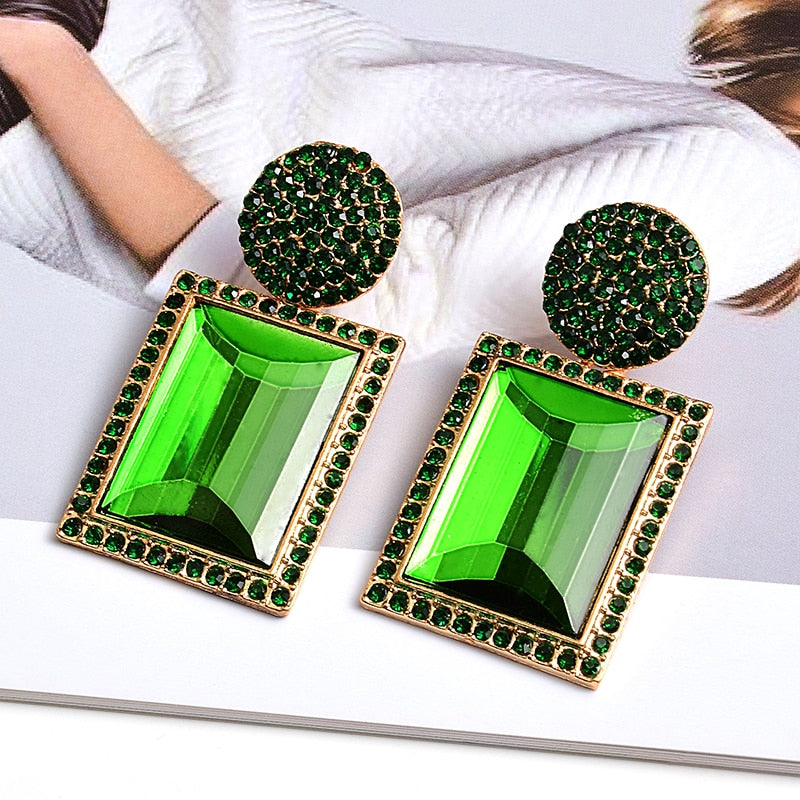 Geometric Metal Earring