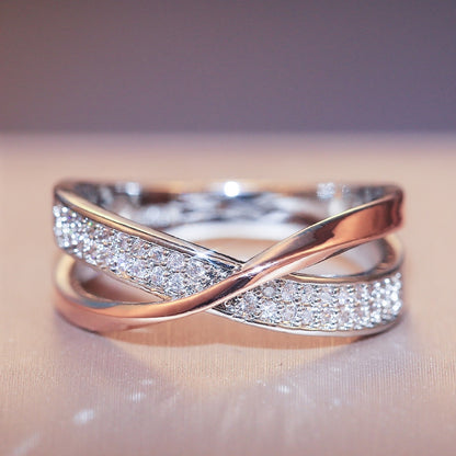 X Shape Cross Ring