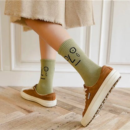 Candy Colors Casual  Socks