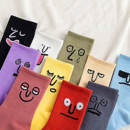 Candy Colors Casual  Socks