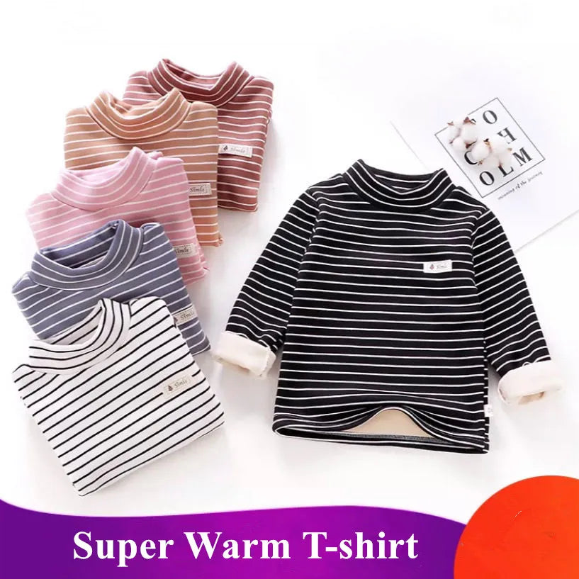 Fleece Lining Thick Toddler Sweatshirts