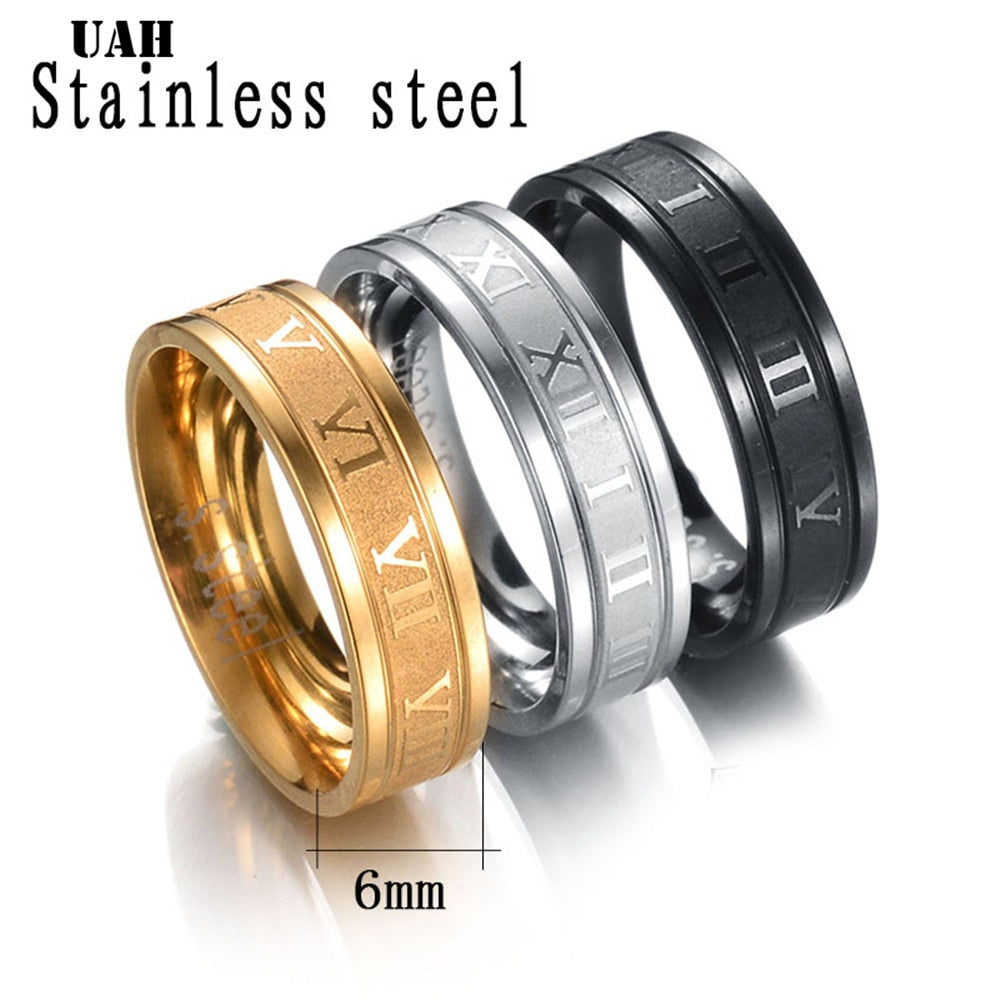 Stainless Steel Wedding Band