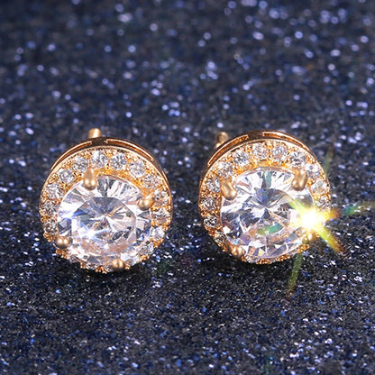 AAA CZ Stud Earrings