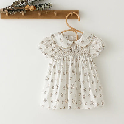 Embroidery Kids Dress 0-6Y