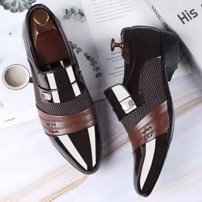 Classic Leather Men's Suits Shoes