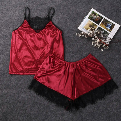 Lace Pajamas Set