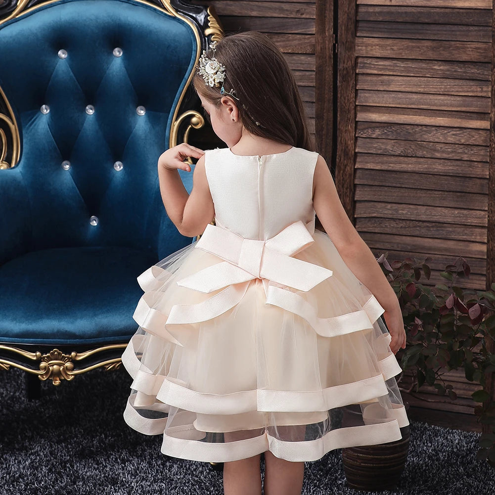 Kids Elegant Pearl Dress