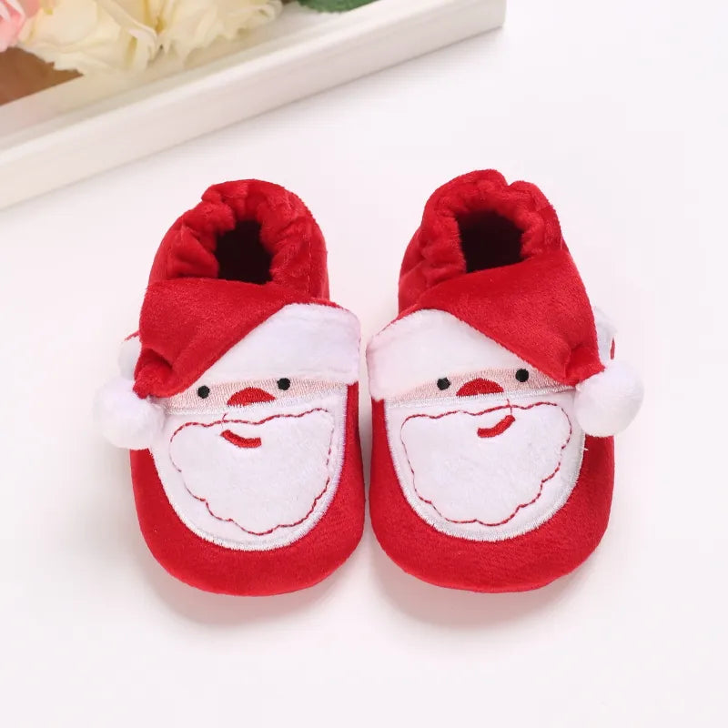 Christmas Warm Baby Toddler First Walkers