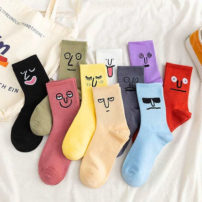 Candy Colors Casual  Socks