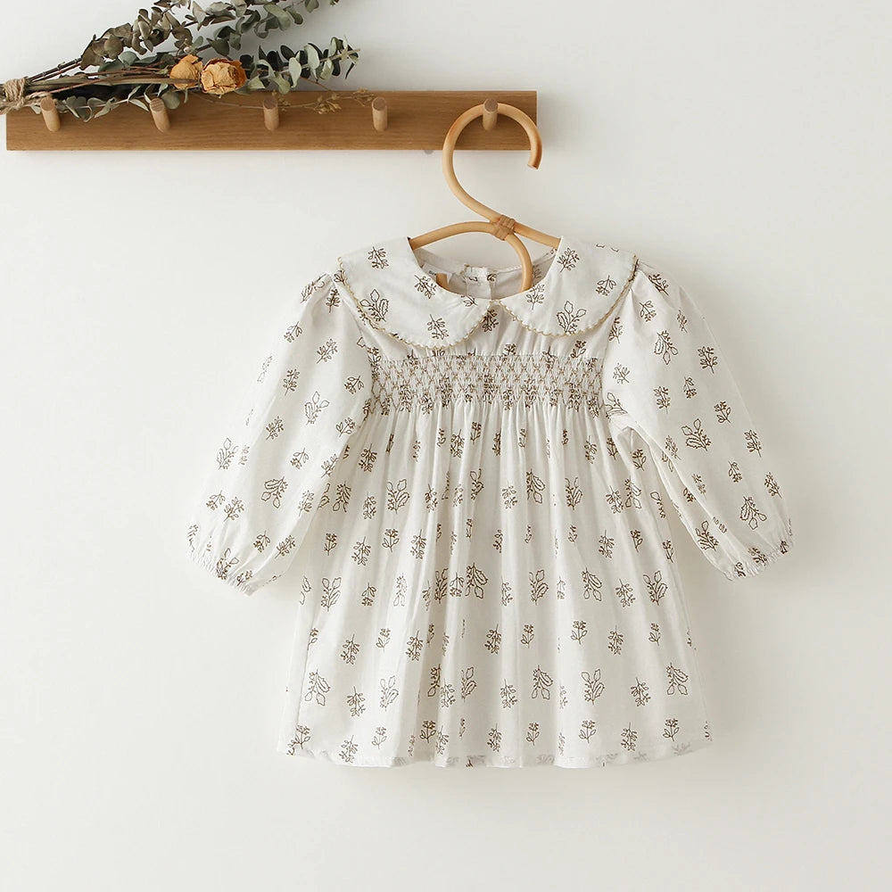 Embroidery Kids Dress 0-6Y