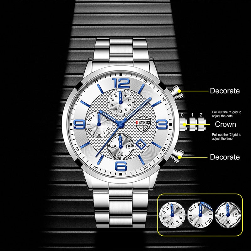 Stainless Steel Quartz Watch