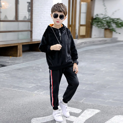 Boys Pleuche Sports Suit