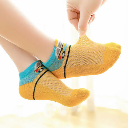 Mesh Cotton Cartoon Socks