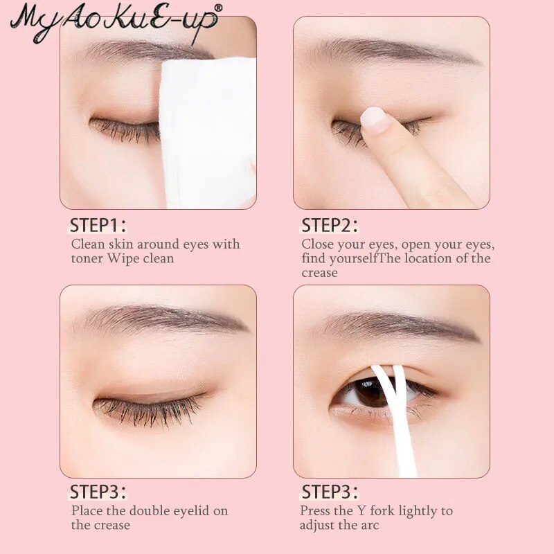 Double Fold Self Adhesive Eyelid Tape Stickers