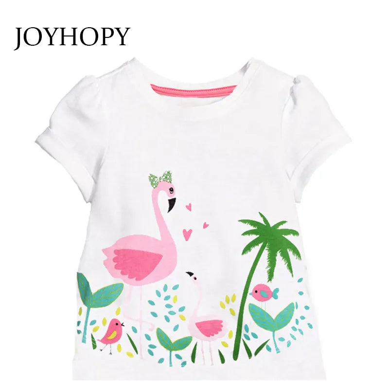 Girl T-Shirt Short Sleeve 2-9Y