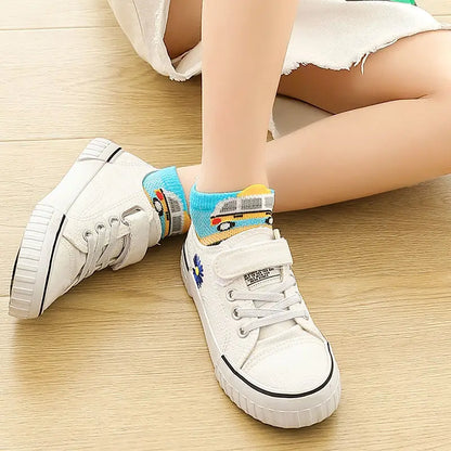 Mesh Cotton Cartoon Socks