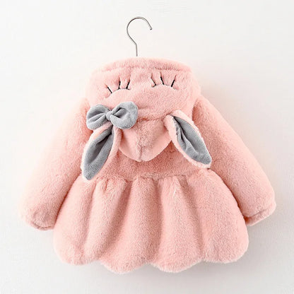 Baby Girl  Rabbit Ears Jacket