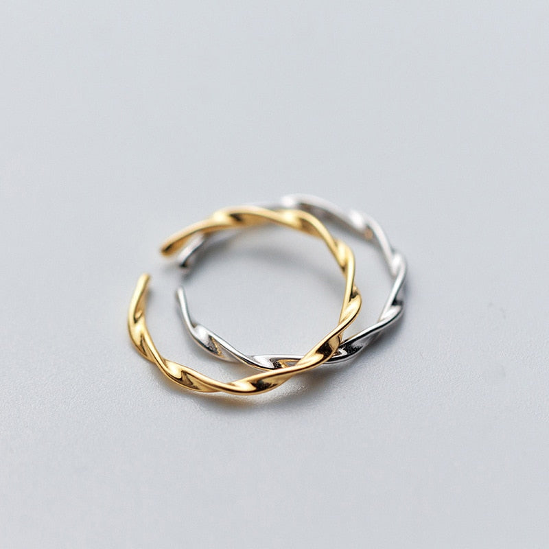 Smile Cry Face Heart Geometric Irregular Ring