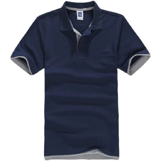 Men Cotton Short Sleeve Polo Shirts