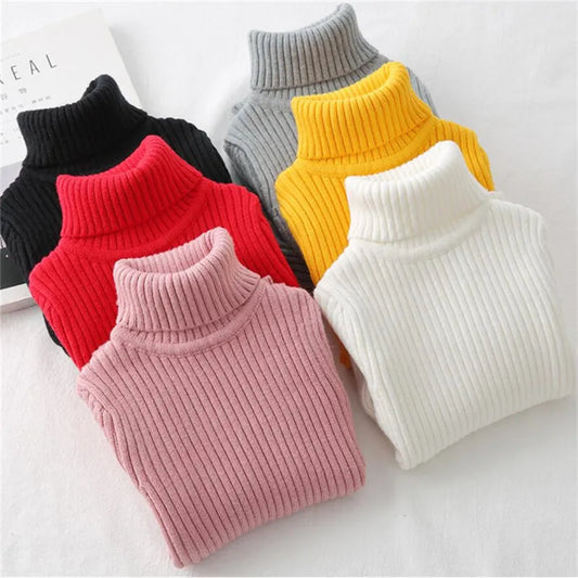 Turtleneck Knitted Sweaters