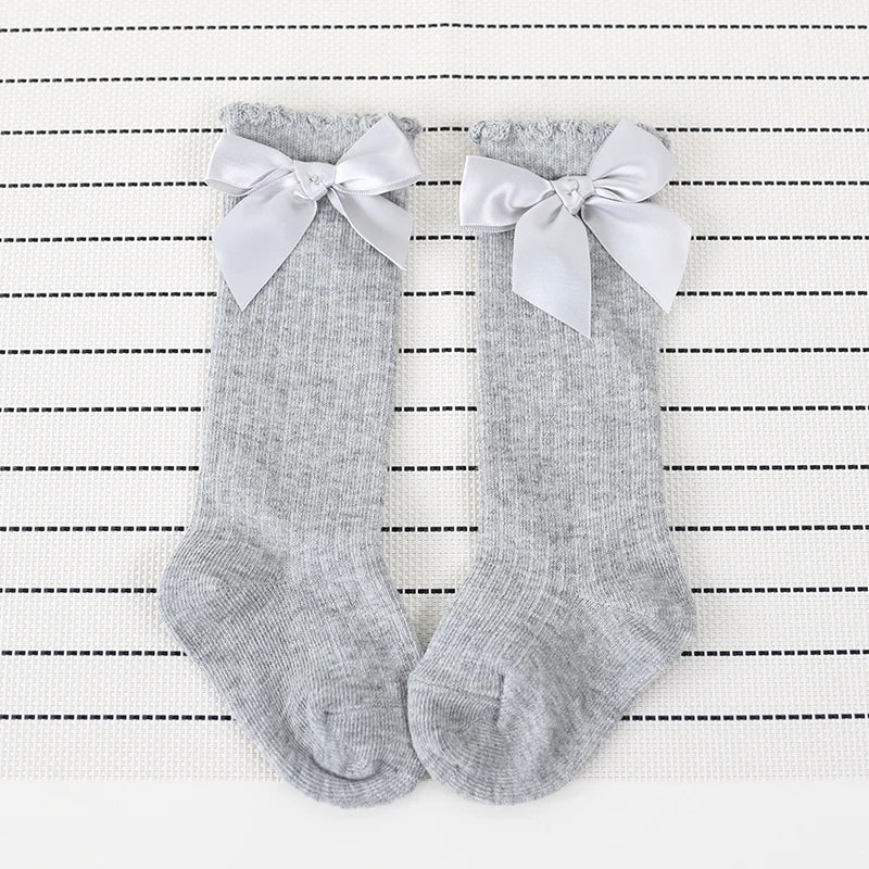 Knee High Socks With Bows