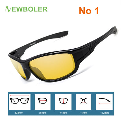 NEWBOLER Polarized Fishing Sunglasses