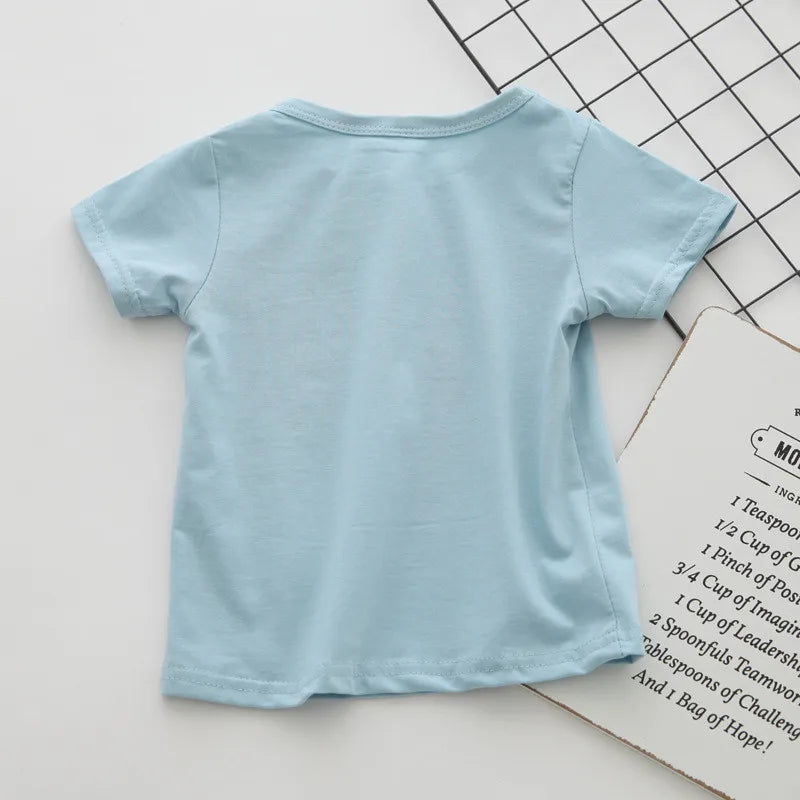 Cotton Boys'  Short Sleeve T-Shirt