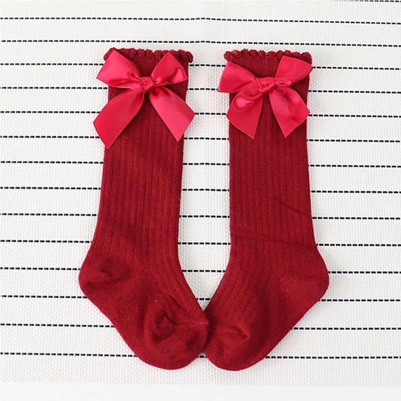 Knee High Socks With Bows