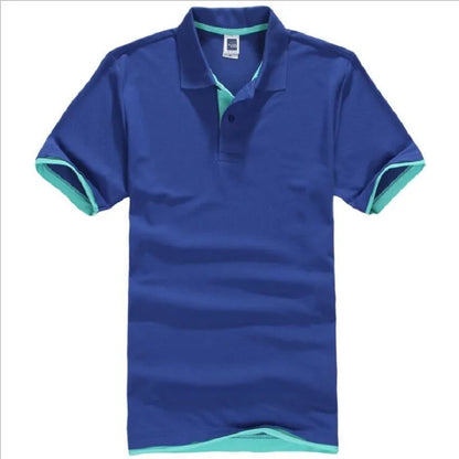 Men Cotton Short Sleeve Polo Shirts