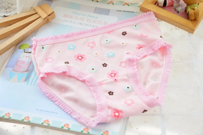 10 pcs 100% Cotton Girls Shorts Underpants