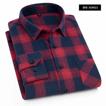 Flannel Red Checkered Shirt