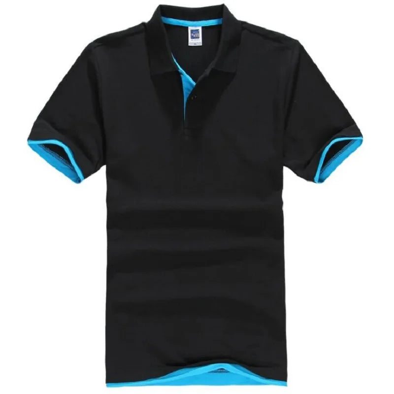 Men Cotton Short Sleeve Polo Shirts