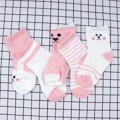 5 Pairs Girls Socks