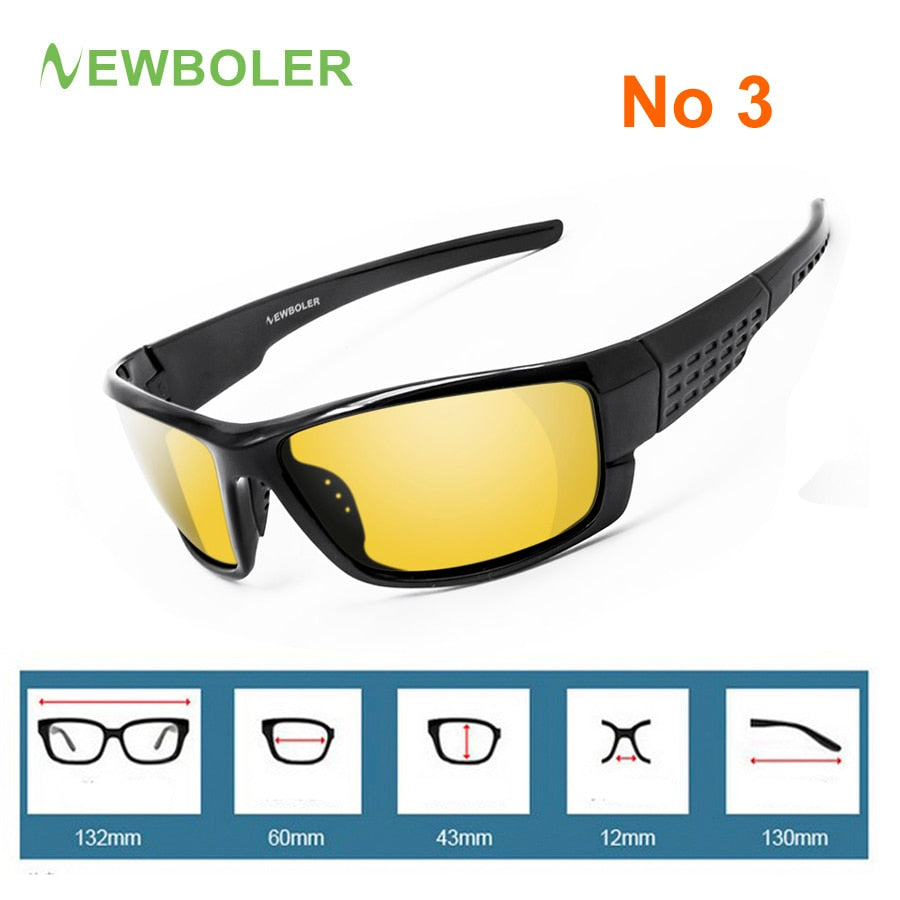 NEWBOLER Polarized Fishing Sunglasses