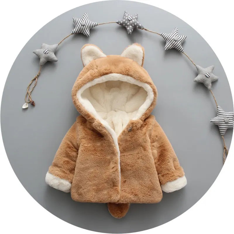 Plush Baby Jacket