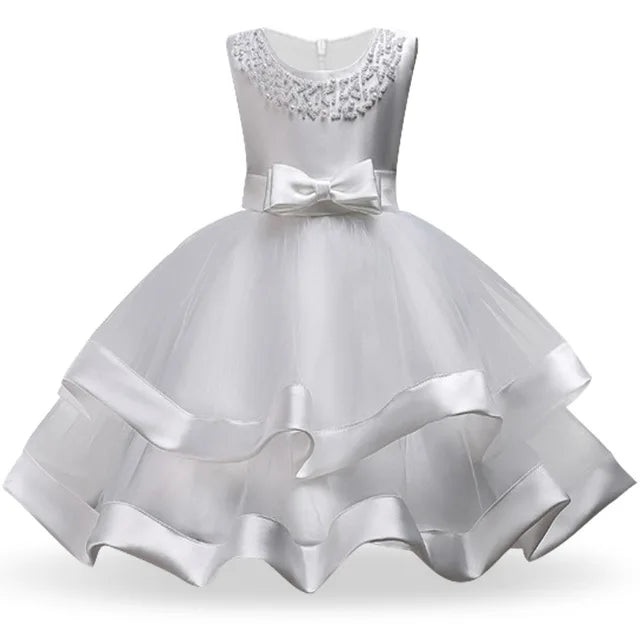 Kids Elegant Pearl Dress